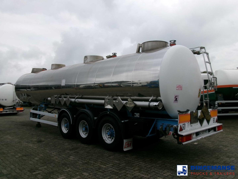 Magyar Chemical tank inox L4BH 33.5 m3 / 3 comp - Semi-trailer tangki: gambar 4 Magyar Chemical tank inox L4BH 33.5 m3 / 3 comp - Semi-trailer tangki: gambar 4