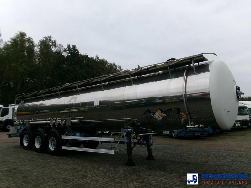 Magyar Chemical tank inox L4BH 33.5 m3 / 3 comp - Semi-trailer tangki: gambar 2 Magyar Chemical tank inox L4BH 33.5 m3 / 3 comp - Semi-trailer tangki: gambar 2