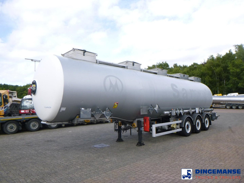 Magyar Chemical tank inox L4BH 37.5 m3 / 4 comp ADR 26-03-2026 - Semi-trailer tangki: gambar 1 Magyar Chemical tank inox L4BH 37.5 m3 / 4 comp ADR 26-03-2026 - Semi-trailer tangki: gambar 1