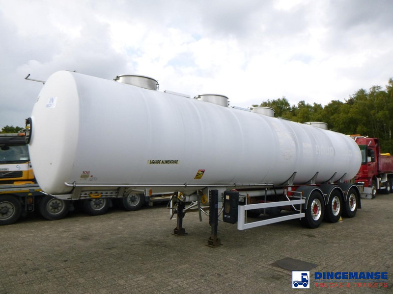 Magyar Food tank inox 30 m3 / 4 comp - Semi-trailer tangki: gambar 1 Magyar Food tank inox 30 m3 / 4 comp - Semi-trailer tangki: gambar 1