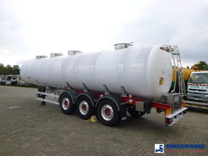 Magyar Food tank inox 30 m3 / 4 comp - Semi-trailer tangki: gambar 3 Magyar Food tank inox 30 m3 / 4 comp - Semi-trailer tangki: gambar 3