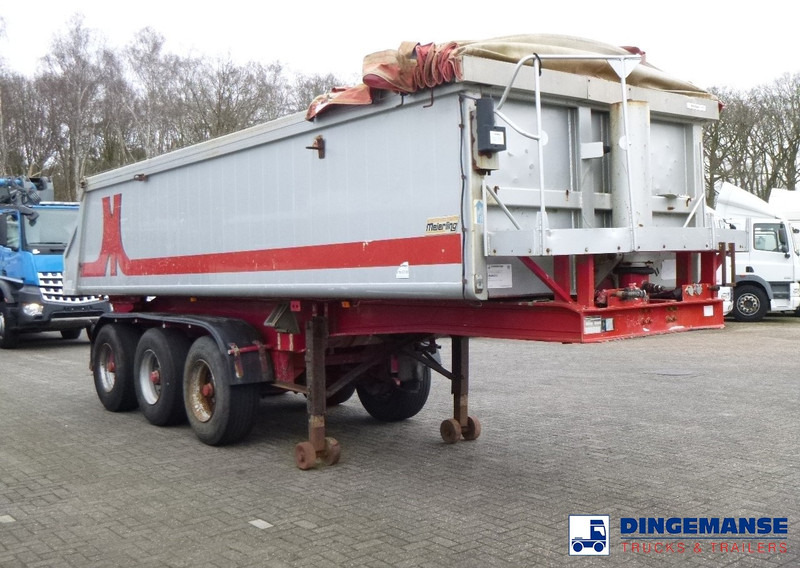 Meierling Tipper trailer alu 21 m3 + tarpaulin - Semi-trailer jungkit: gambar 2 Meierling Tipper trailer alu 21 m3 + tarpaulin - Semi-trailer jungkit: gambar 2