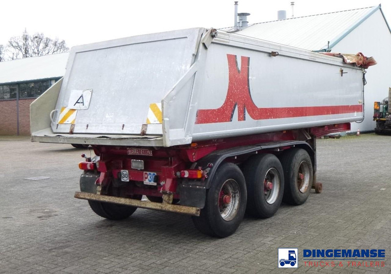 Meierling Tipper trailer alu 21 m3 + tarpaulin - Semi-trailer jungkit: gambar 3 Meierling Tipper trailer alu 21 m3 + tarpaulin - Semi-trailer jungkit: gambar 3