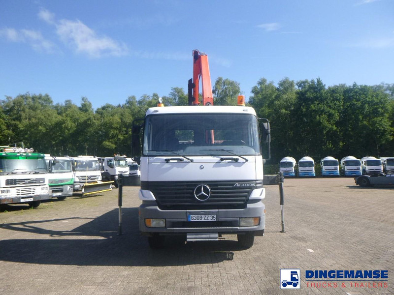 Mercedes-Benz Actros 1835 4x2 tipper + Palfinger PK12000 - Truk derek: gambar 2 Mercedes-Benz Actros 1835 4x2 tipper + Palfinger PK12000 - Truk derek: gambar 2