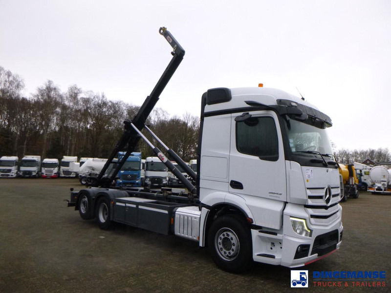 Mercedes-Benz Actros 2843 6x2 Hyva container hook 20t - Hook lift: gambar 2 Mercedes-Benz Actros 2843 6x2 Hyva container hook 20t - Hook lift: gambar 2