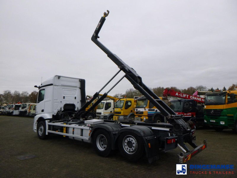 Mercedes-Benz Actros 2843 6x2 Hyva container hook 20t - Hook lift: gambar 3 Mercedes-Benz Actros 2843 6x2 Hyva container hook 20t - Hook lift: gambar 3