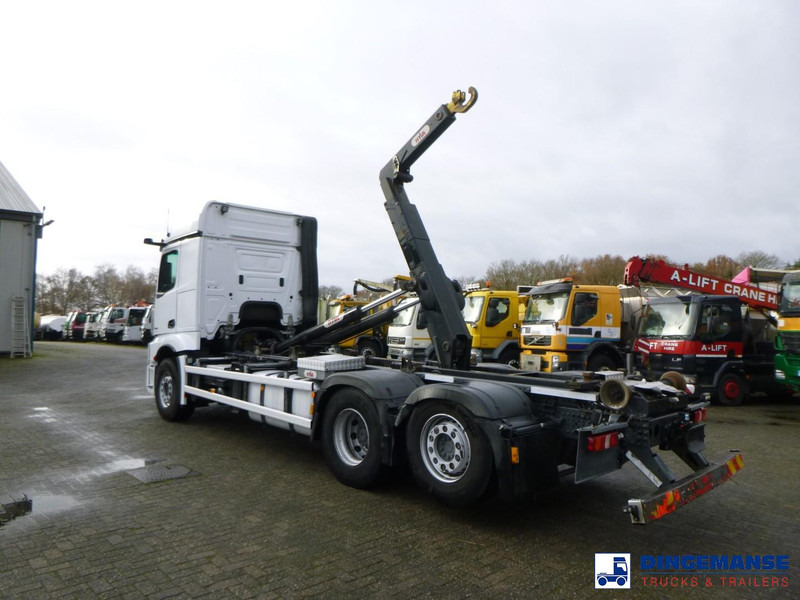 Mercedes-Benz Actros 2843 6x2 Hyva container hook 20t - Hook lift: gambar 3 Mercedes-Benz Actros 2843 6x2 Hyva container hook 20t - Hook lift: gambar 3