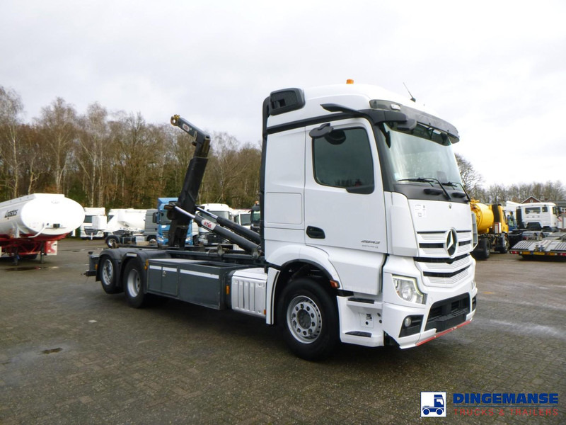 Mercedes-Benz Actros 2843 6x2 Hyva container hook 20t - Hook lift: gambar 2 Mercedes-Benz Actros 2843 6x2 Hyva container hook 20t - Hook lift: gambar 2