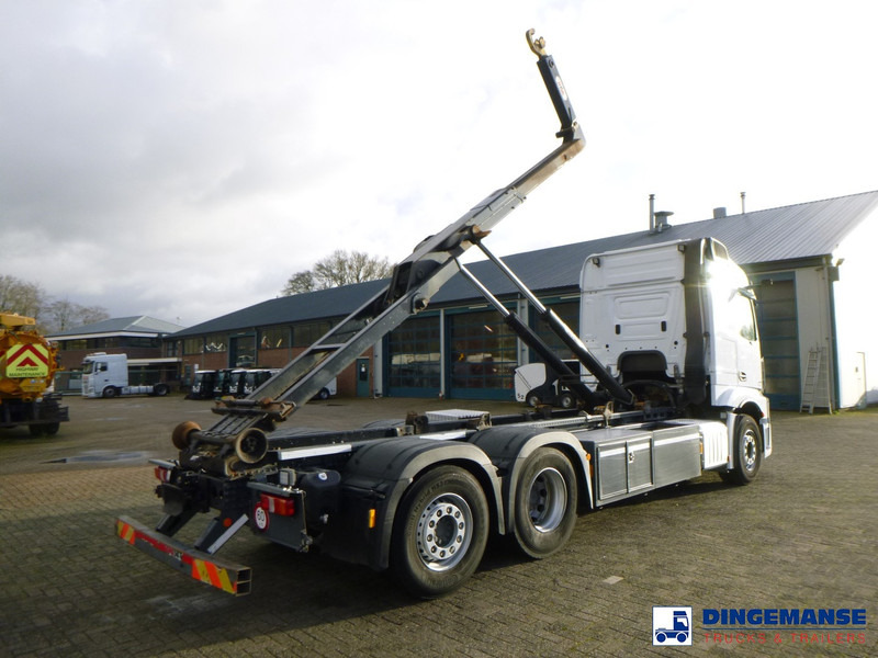 Mercedes-Benz Actros 2843 6x2 Hyva container hook 20t - Hook lift: gambar 4 Mercedes-Benz Actros 2843 6x2 Hyva container hook 20t - Hook lift: gambar 4