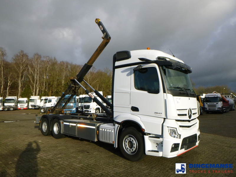Mercedes-Benz Actros 2843 6x2 Hyva container hook 20t - Hook lift: gambar 2 Mercedes-Benz Actros 2843 6x2 Hyva container hook 20t - Hook lift: gambar 2