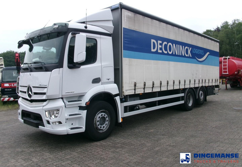 Mercedes-Benz Antos 2533L 6x2 Euro 6 curtain sider - Truk dengan terpal samping: gambar 1 Mercedes-Benz Antos 2533L 6x2 Euro 6 curtain sider - Truk dengan terpal samping: gambar 1