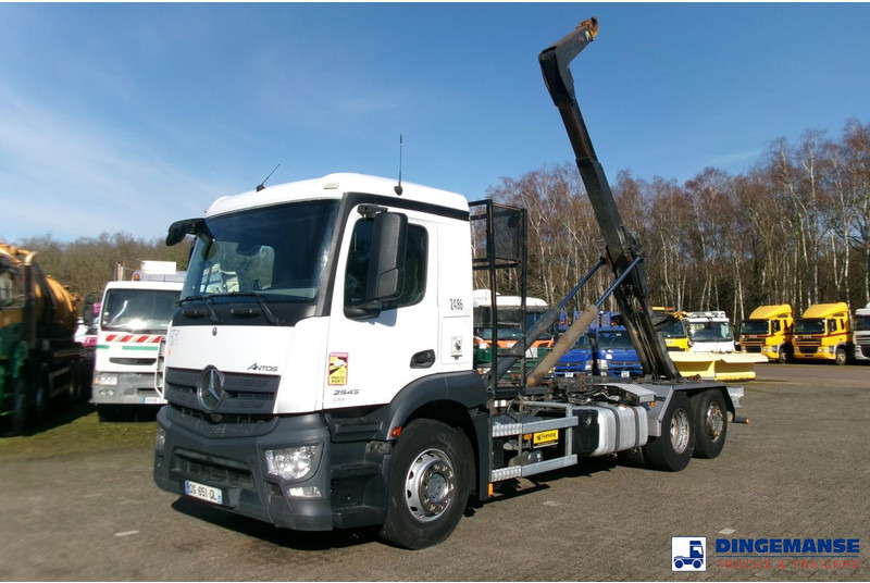 Mercedes-Benz Antos 2543 6x2 Euro 6 Marrel container hook 18t - Hook lift: gambar 1 Mercedes-Benz Antos 2543 6x2 Euro 6 Marrel container hook 18t - Hook lift: gambar 1