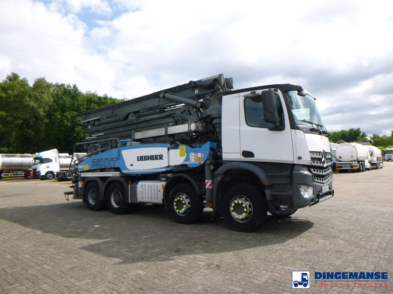 Mercedes-Benz Arocs 8x4 Liebherr 35 XXT concrete pump 35 m - Truk pompa beton: gambar 2 Mercedes-Benz Arocs 8x4 Liebherr 35 XXT concrete pump 35 m - Truk pompa beton: gambar 2