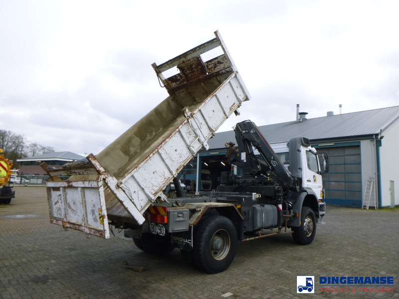 Mercedes-Benz Atego 1828 4x4 tipper + Hiab 166 B-2 CL - Truk derek: gambar 4 Mercedes-Benz Atego 1828 4x4 tipper + Hiab 166 B-2 CL - Truk derek: gambar 4