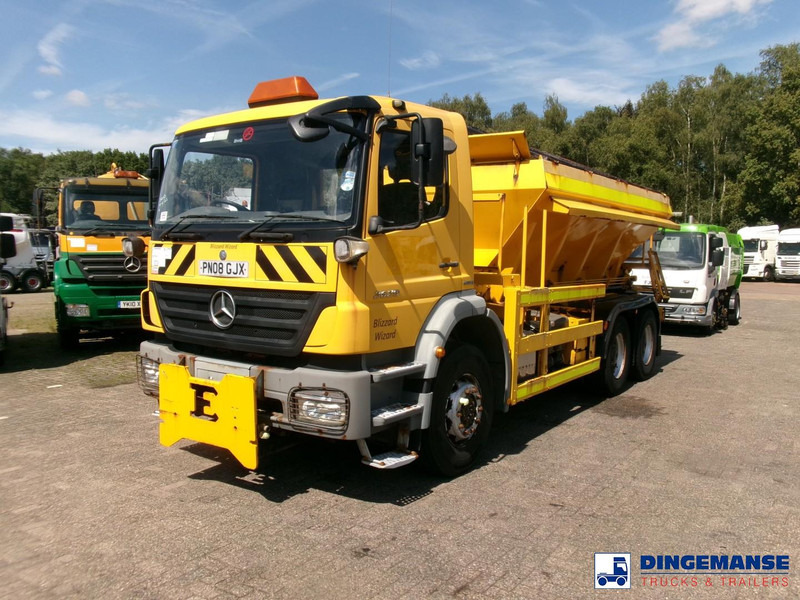 Mercedes-Benz Axor 2629 6x4 RHD gritter / salt spreader - Truk bajak salju: gambar 1 Mercedes-Benz Axor 2629 6x4 RHD gritter / salt spreader - Truk bajak salju: gambar 1