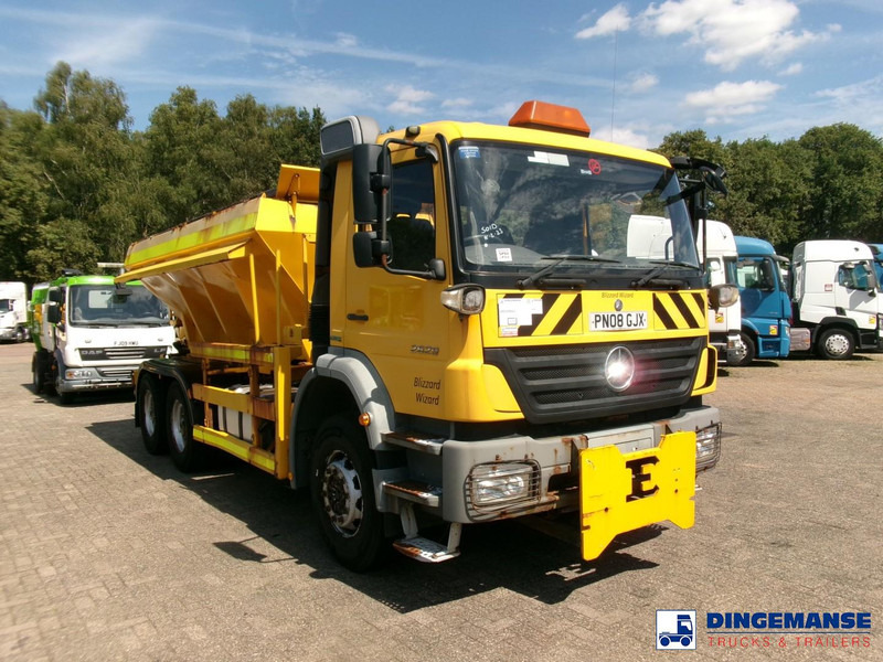Mercedes-Benz Axor 2629 6x4 RHD gritter / salt spreader - Truk bajak salju: gambar 2 Mercedes-Benz Axor 2629 6x4 RHD gritter / salt spreader - Truk bajak salju: gambar 2