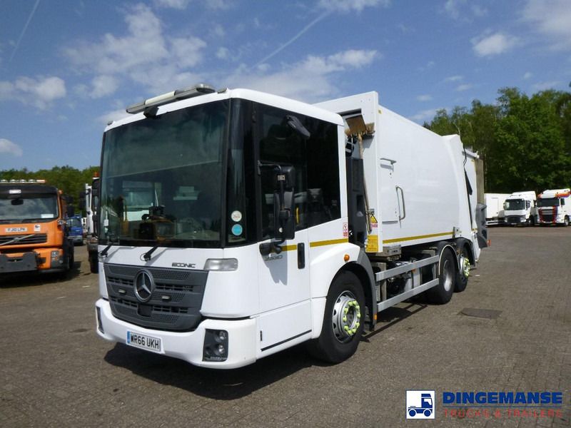 Mercedes-Benz Econic 2630 6x2 RHD Euro 6 Refuse truck - Truk sampah: gambar 1 Mercedes-Benz Econic 2630 6x2 RHD Euro 6 Refuse truck - Truk sampah: gambar 1