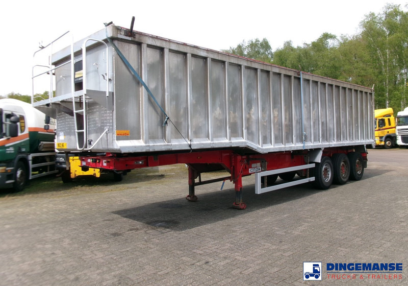 Montracon Tipper trailer alu 55 m3 + tarpaulin - Semi-trailer jungkit: gambar 1 Montracon Tipper trailer alu 55 m3 + tarpaulin - Semi-trailer jungkit: gambar 1