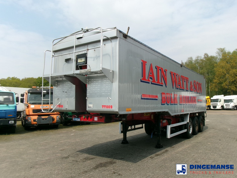 Montracon Tipper trailer alu 55 m3 + tarpaulin - Semi-trailer jungkit: gambar 1 Montracon Tipper trailer alu 55 m3 + tarpaulin - Semi-trailer jungkit: gambar 1