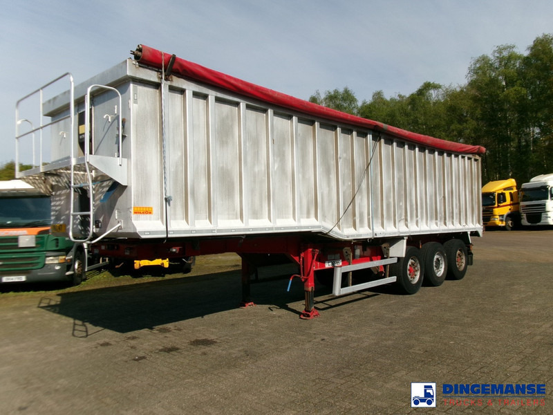 Montracon Tipper trailer alu 55 m3 + tarpaulin - Semi-trailer jungkit: gambar 1 Montracon Tipper trailer alu 55 m3 + tarpaulin - Semi-trailer jungkit: gambar 1