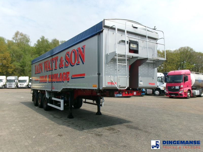 Montracon Tipper trailer alu 55 m3 + tarpaulin - Semi-trailer jungkit: gambar 2 Montracon Tipper trailer alu 55 m3 + tarpaulin - Semi-trailer jungkit: gambar 2