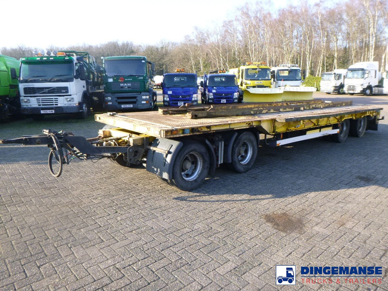 Nooteboom 4-axle lowbed drawbar trailer ASD-40-22 - Trailer flatbed: gambar 1 Nooteboom 4-axle lowbed drawbar trailer ASD-40-22 - Trailer flatbed: gambar 1
