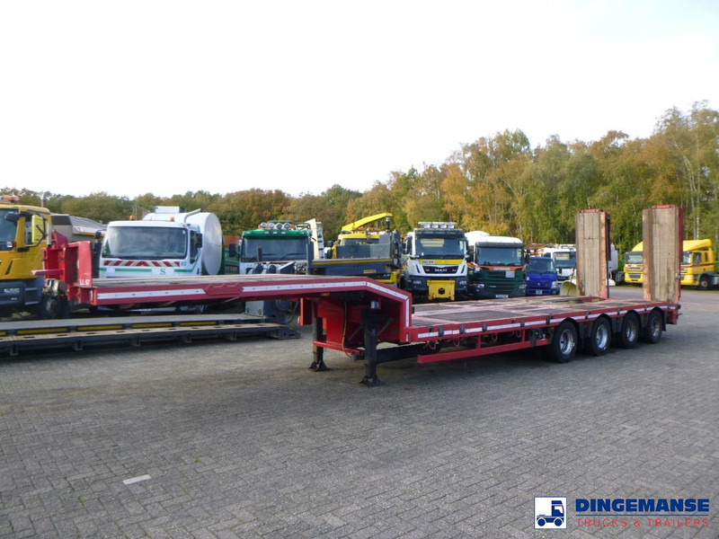 Nooteboom 4-axle semi-lowbed trailer ext. 73 t + ramps - Semi-trailer low bed: gambar 1 Nooteboom 4-axle semi-lowbed trailer ext. 73 t + ramps - Semi-trailer low bed: gambar 1