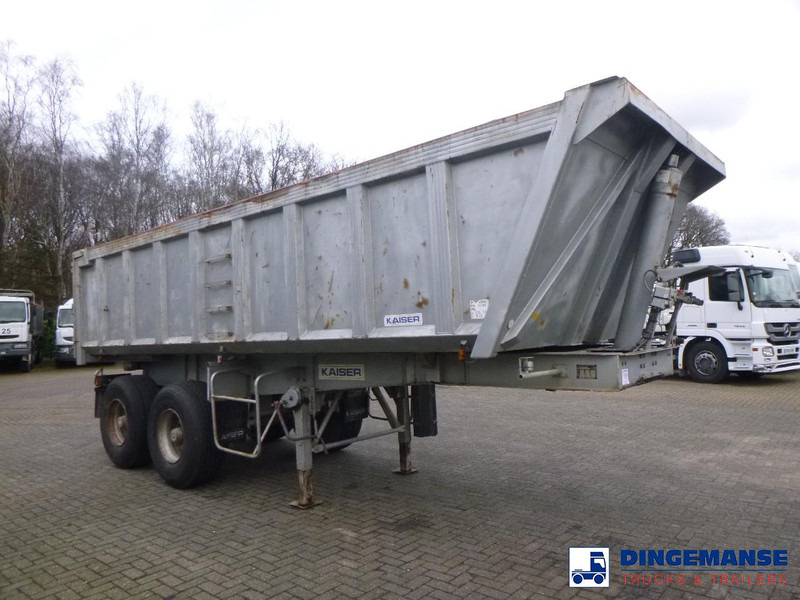 Robuste Kaiser Tipper trailer steel 24 m3 + tarpaulin - Semi-trailer jungkit: gambar 2 Robuste Kaiser Tipper trailer steel 24 m3 + tarpaulin - Semi-trailer jungkit: gambar 2