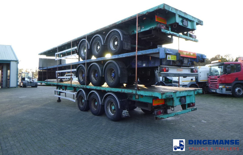 SDC Stack - 3 x platform trailer 13.6 m / 39 t - Truk flatbed: gambar 4 SDC Stack - 3 x platform trailer 13.6 m / 39 t - Truk flatbed: gambar 4