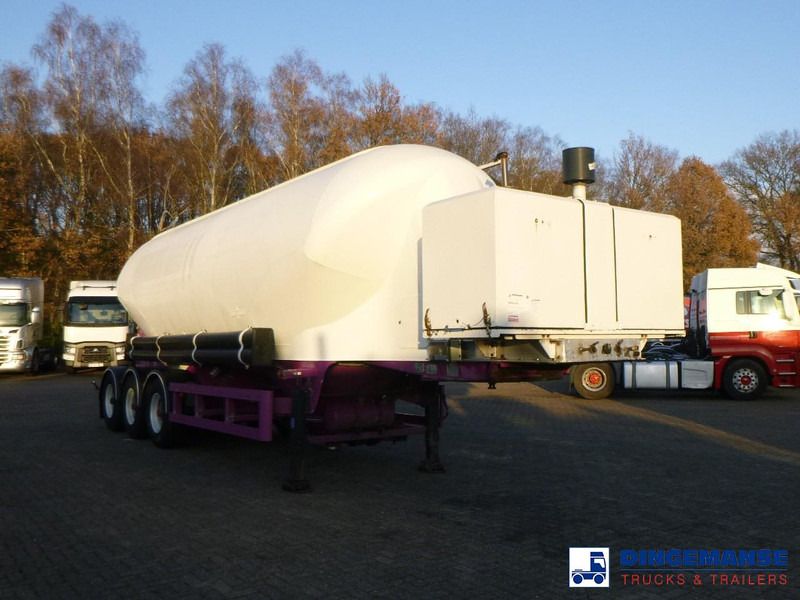 SPITZER Powder tank alu 37 m3 + engine/compressor - Semi trailer silo: gambar 2 SPITZER Powder tank alu 37 m3 + engine/compressor - Semi trailer silo: gambar 2