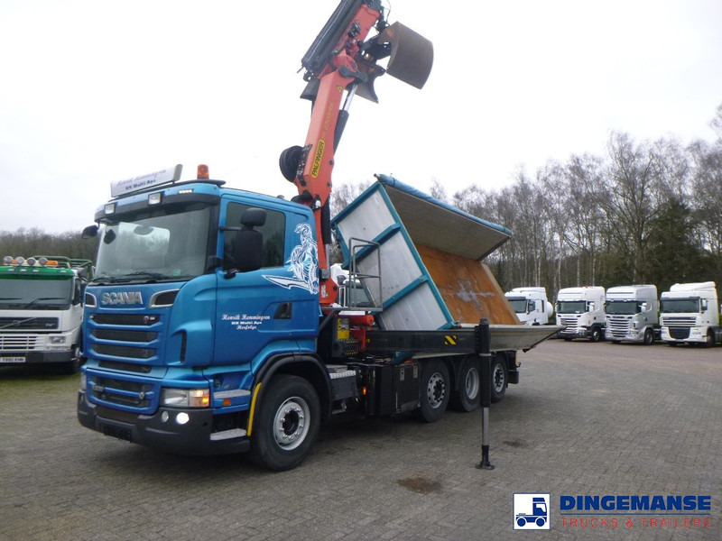 Scania R 500 8X2 tipper + Palfinger PK27001 EHD - Truk derek: gambar 5 Scania R 500 8X2 tipper + Palfinger PK27001 EHD - Truk derek: gambar 5