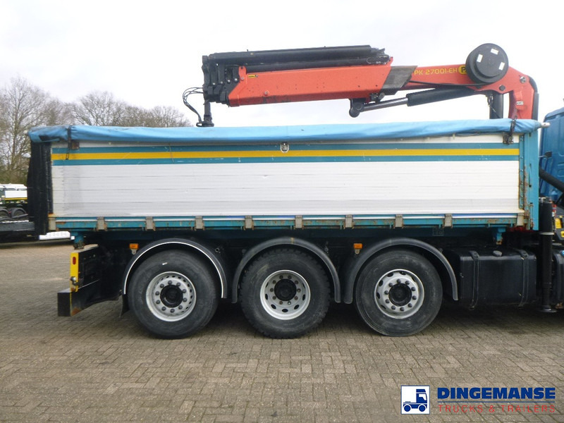 Truk derek Scania R 500 8X2 tipper + Palfinger PK27001 EHD: gambar 14
