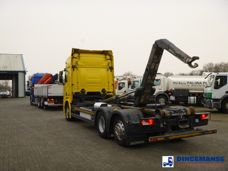 Hook lift Scania R450 6x2 Euro 6C + Retarder + Meiller container hook 18.000 kg: gambar 14