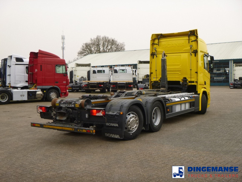 Hook lift Scania R450 6x2 Euro 6C + Retarder + Meiller container hook 18.000 kg: gambar 7