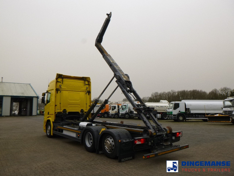Scania R450 6x2 Euro 6C + Retarder + Meiller container hook 18.000 kg - Hook lift: gambar 4 Scania R450 6x2 Euro 6C + Retarder + Meiller container hook 18.000 kg - Hook lift: gambar 4