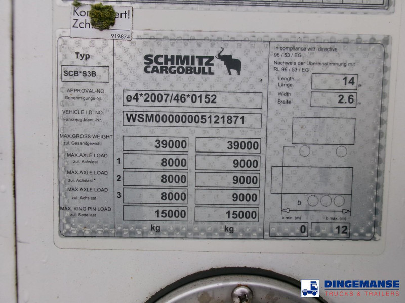 Semi-trailer berpendingin Schmitz Cargobull Frigo trailer + Carrier Vector 1350: gambar 14 Semi-trailer berpendingin Schmitz Cargobull Frigo trailer + Carrier Vector 1350: gambar 14