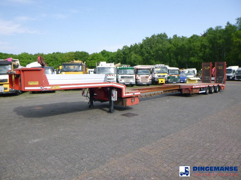 TURBO'S HOET 3-axle semi-lowbed trailer 39 t + ramps - Semi-trailer low bed: gambar 1 TURBO'S HOET 3-axle semi-lowbed trailer 39 t + ramps - Semi-trailer low bed: gambar 1