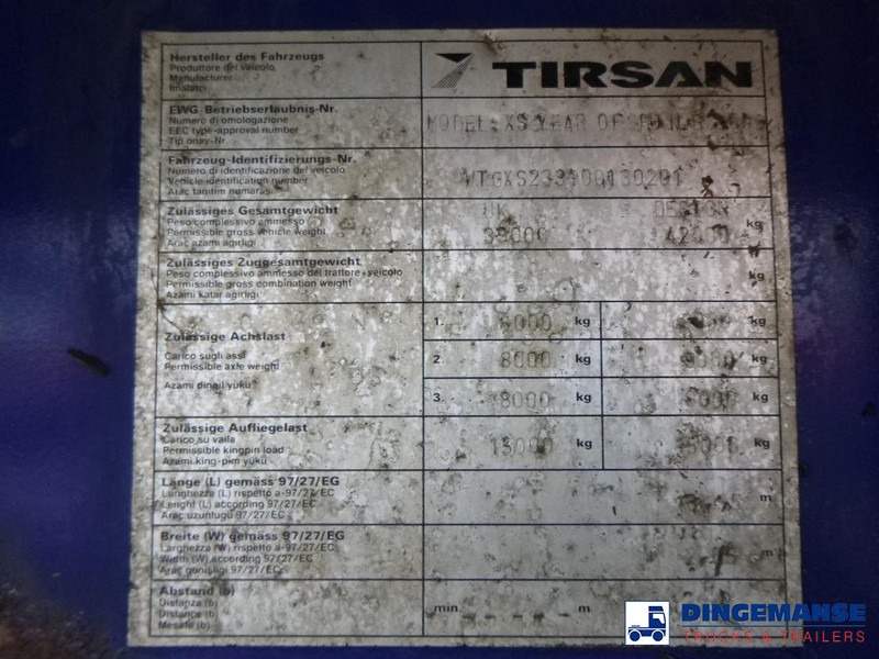 Tirsan 3 axle Platform trailer - Semi-trailer flatbed: gambar 5 Tirsan 3 axle Platform trailer - Semi-trailer flatbed: gambar 5