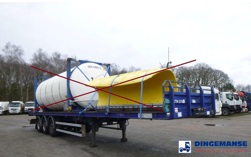 Semi-trailer flatbed Tirsan 3 axle Platform trailer: gambar 9 Semi-trailer flatbed Tirsan 3 axle Platform trailer: gambar 9