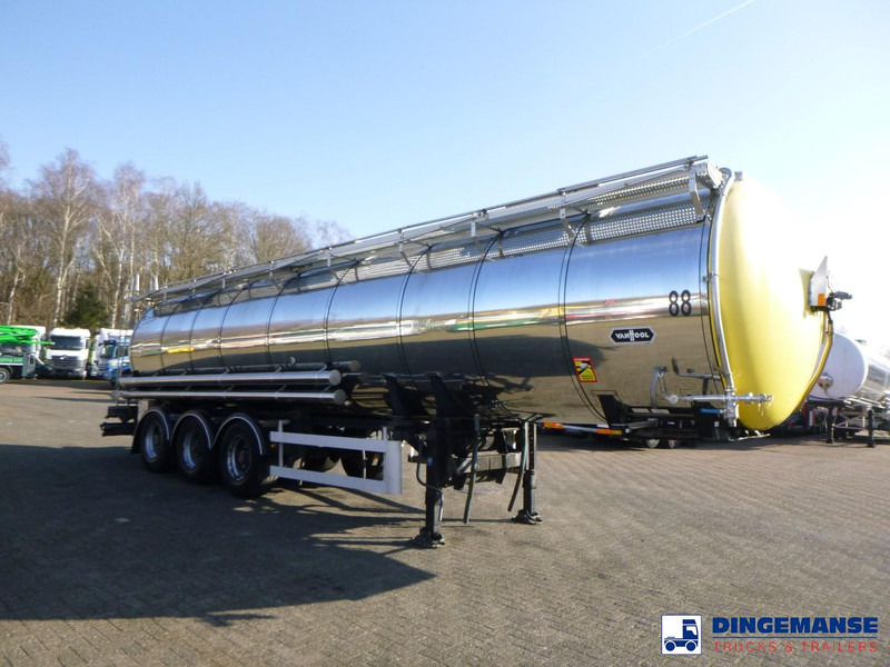 Van Hool Chemical tank inox 30 m3 / 1 comp - Semi-trailer tangki: gambar 2 Van Hool Chemical tank inox 30 m3 / 1 comp - Semi-trailer tangki: gambar 2