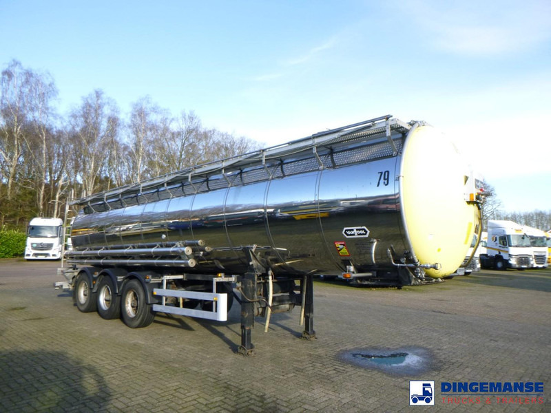 Van Hool Chemical tank inox 30 m3 / 3 comp - Trailer tangki: gambar 2 Van Hool Chemical tank inox 30 m3 / 3 comp - Trailer tangki: gambar 2