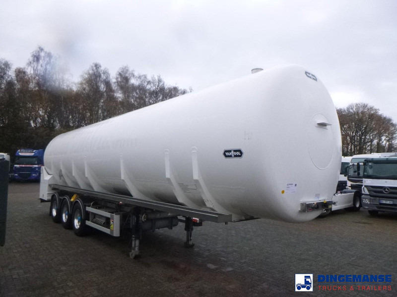 Van Hool Cryogenic tank inox 58.6 m3 / 1 comp / R10,4BN (methane/argon/nitrogen) - Semi-trailer tangki: gambar 2 Van Hool Cryogenic tank inox 58.6 m3 / 1 comp / R10,4BN (methane/argon/nitrogen) - Semi-trailer tangki: gambar 2