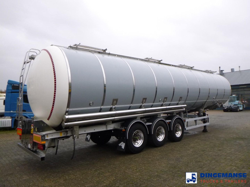 Van Hool Food tank inox 62 m3 / 3 comp - Semi-trailer tangki: gambar 4 Van Hool Food tank inox 62 m3 / 3 comp - Semi-trailer tangki: gambar 4