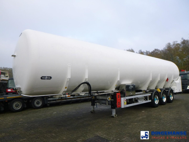 Van Hool LNG tank inox 58.6 m3 / 1 comp R10,4BN - Semi-trailer tangki: gambar 1 Van Hool LNG tank inox 58.6 m3 / 1 comp R10,4BN - Semi-trailer tangki: gambar 1