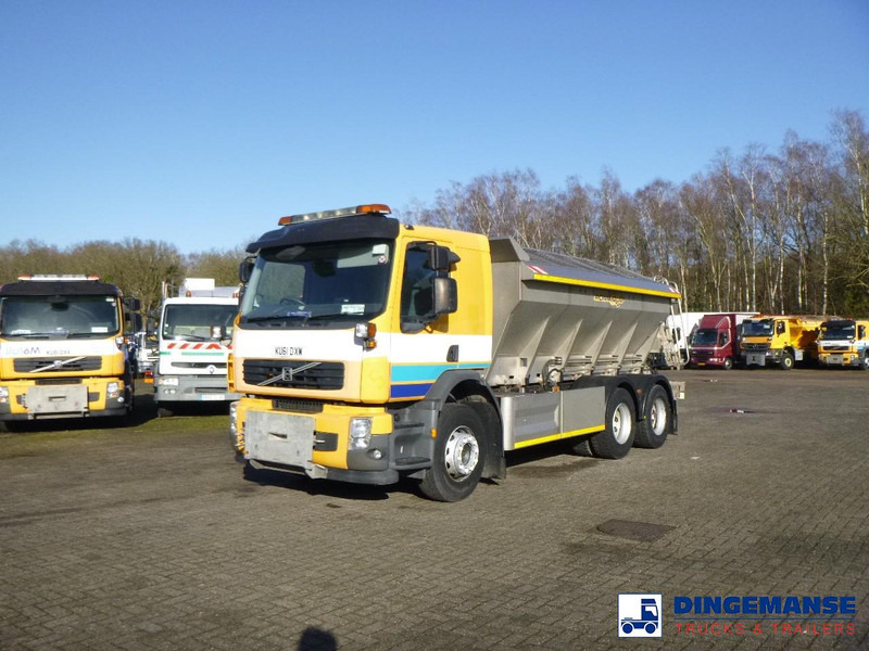 Volvo FE 340 6x4 RHD salt spreader / gritter - Truk bajak salju: gambar 1 Volvo FE 340 6x4 RHD salt spreader / gritter - Truk bajak salju: gambar 1