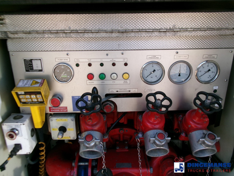 Truk pemadam kebakaran Volvo FL280 4X2 RHD crewcab fire engine + pump & watertank: gambar 15