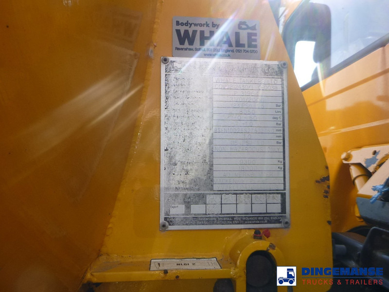 Leasing Volvo FL6 4x2 RHD Whale vacuum tank 8 m3 Volvo FL6 4x2 RHD Whale vacuum tank 8 m3: gambar 12