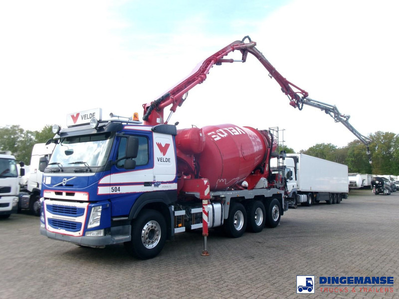 Volvo FM 420 8X4 Cifa MK25H concrete pump 25 m / mixer 7 m3 - Truk pompa beton: gambar 1 Volvo FM 420 8X4 Cifa MK25H concrete pump 25 m / mixer 7 m3 - Truk pompa beton: gambar 1