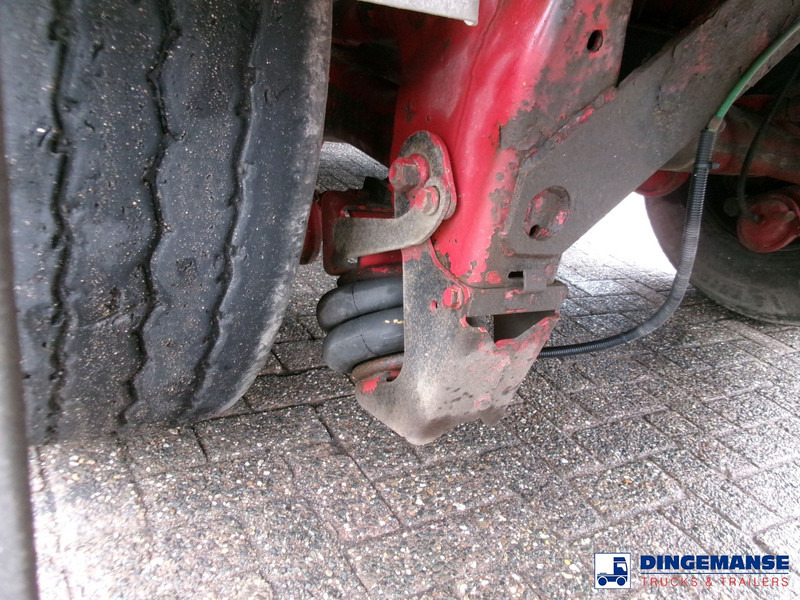 Semi-trailer jungkit WILCOX Tipper trailer alu 55 m3 + tarpaulin: gambar 8