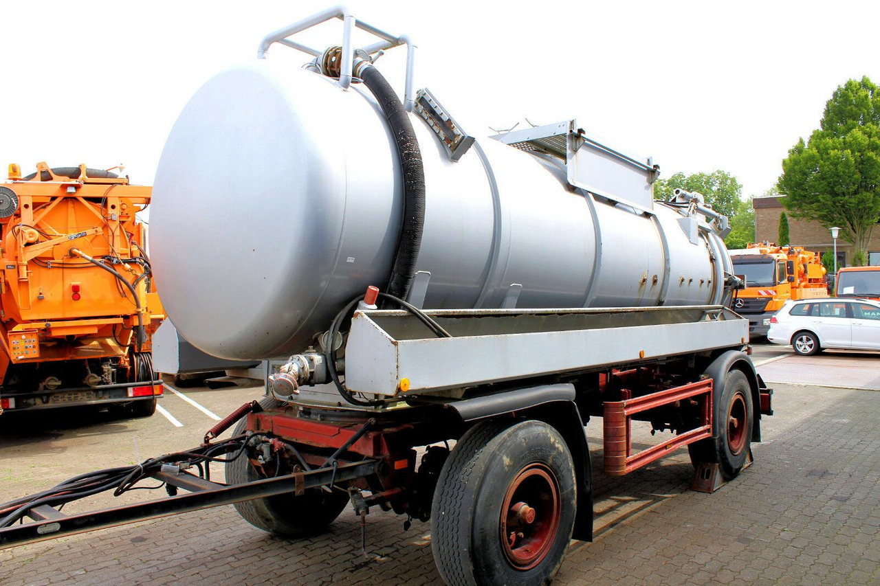 2-Achs Haller 12m³ Saug u. Druck Anhänger Ex-ADR - Trailer tangki: gambar 2 2-Achs Haller 12m³ Saug u. Druck Anhänger Ex-ADR - Trailer tangki: gambar 2